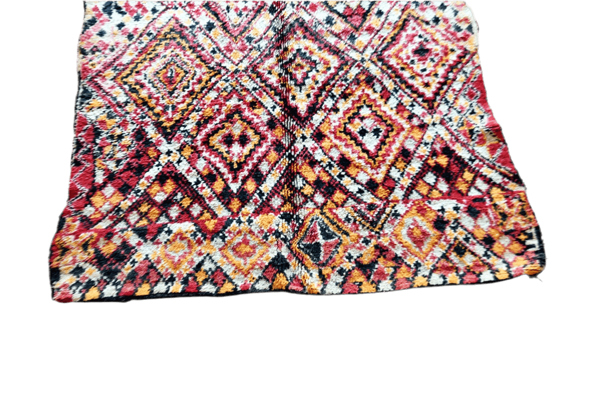 Antique Ait Youssi moroccan rug top