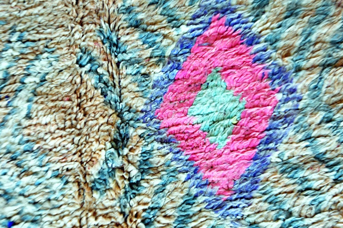 Vintage Boujaad morocco rug Boho style