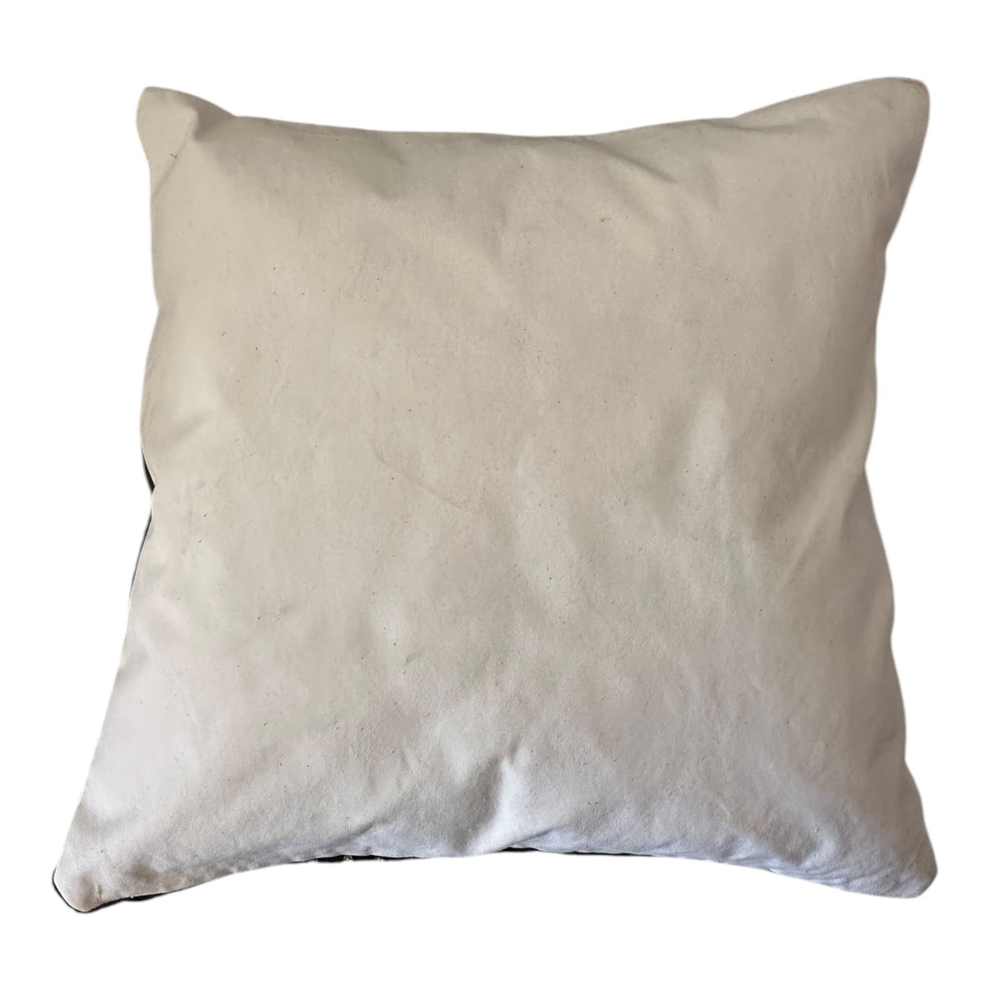 Black mali mucloth cushion cover rows and dots tribal design kyria back