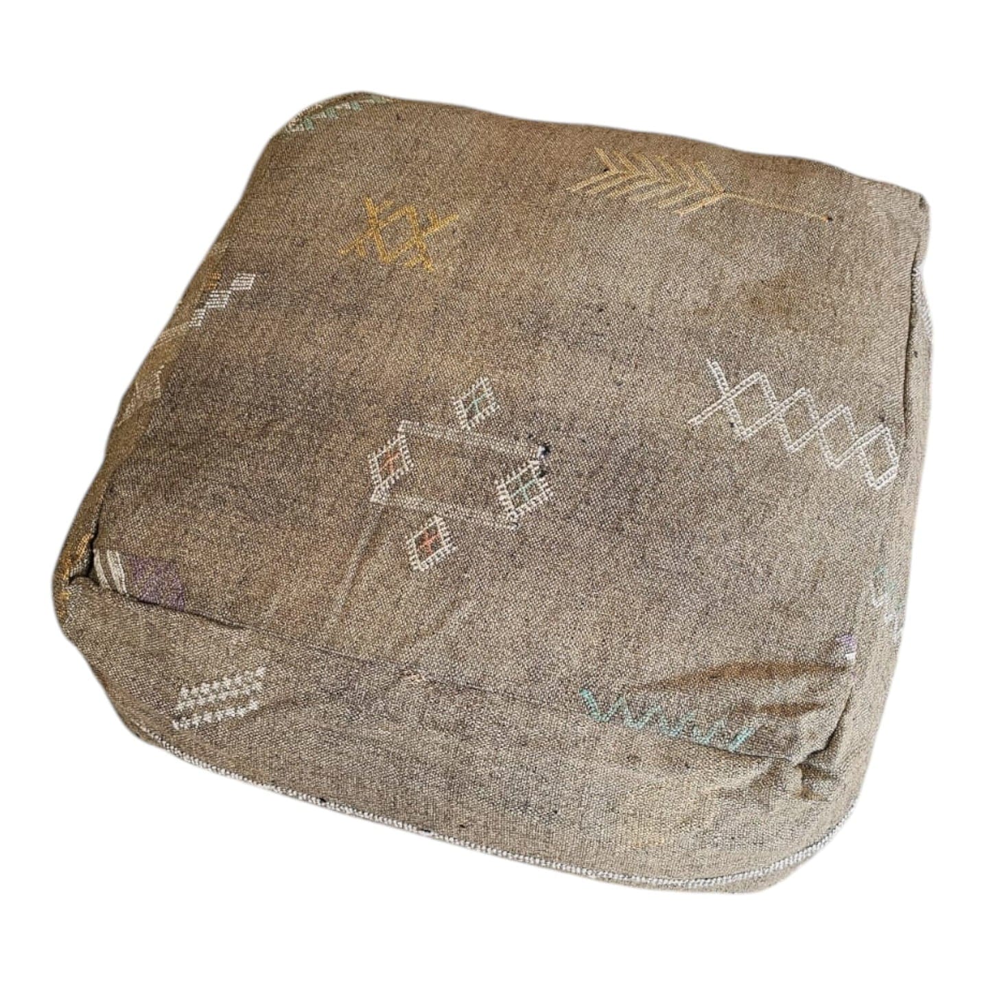 Bronze color labboho morocco sabra pouf nude boho interior