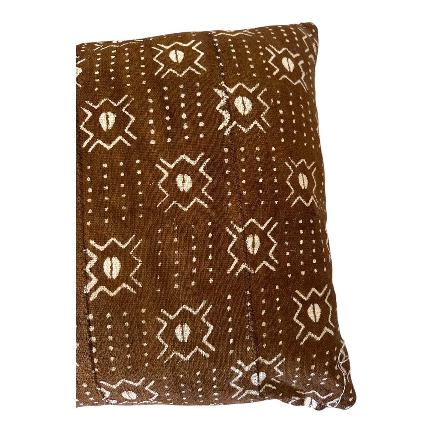 Coffee been mudcloth cushion cover
