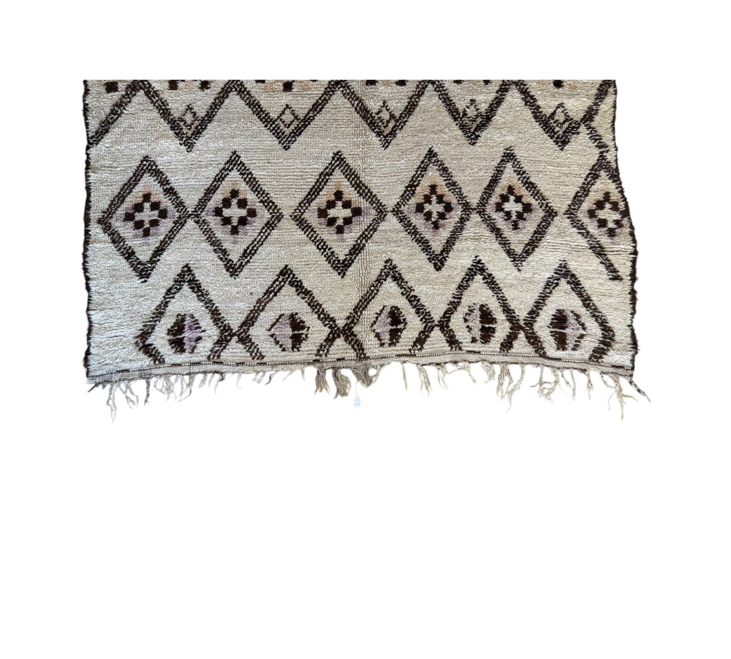 Epic vintage beni ourain moroccan rug