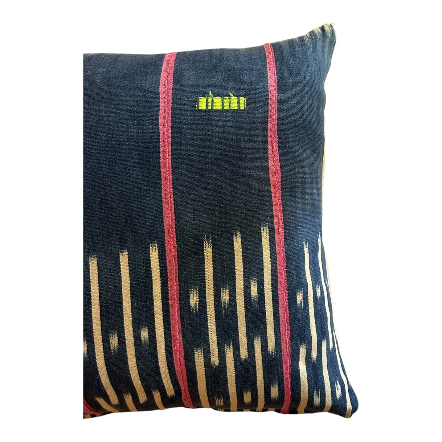 Mudcloth lumbar pillow