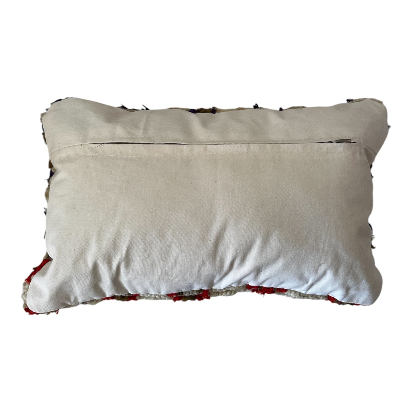 back pillow cushion white kiria fabric