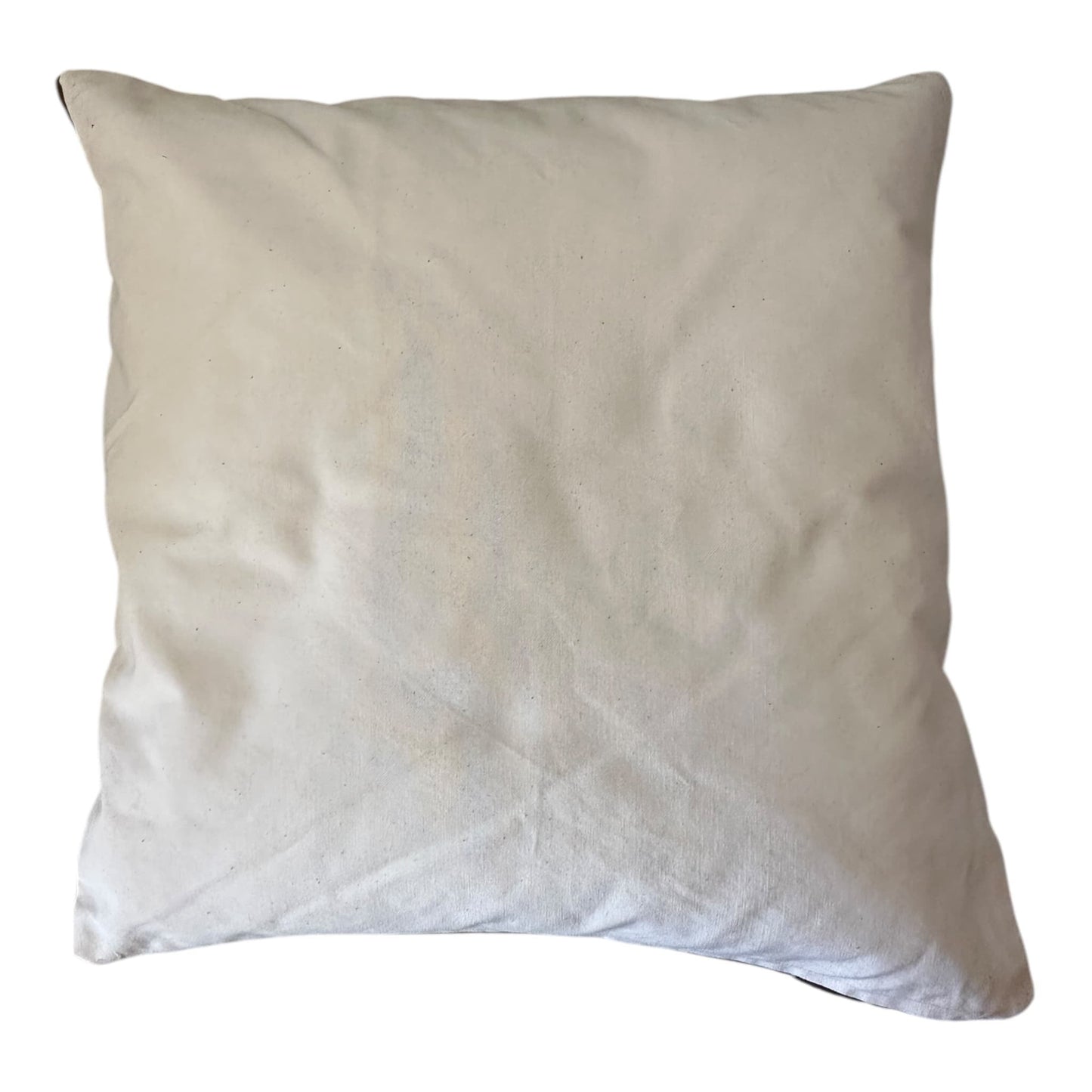 back side olive mali mud cloth cushion cover square