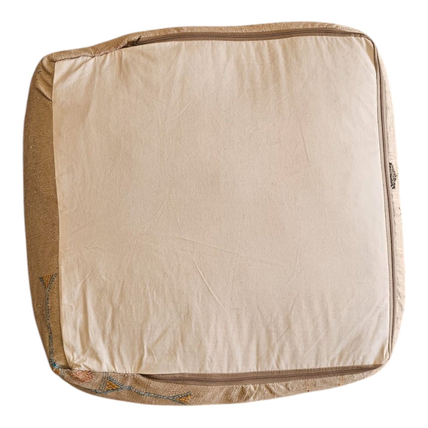 backside sabra pouf grey labboho Morocco