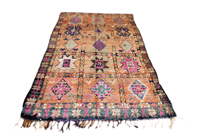 Beni Mguild pastel area rug morocco full