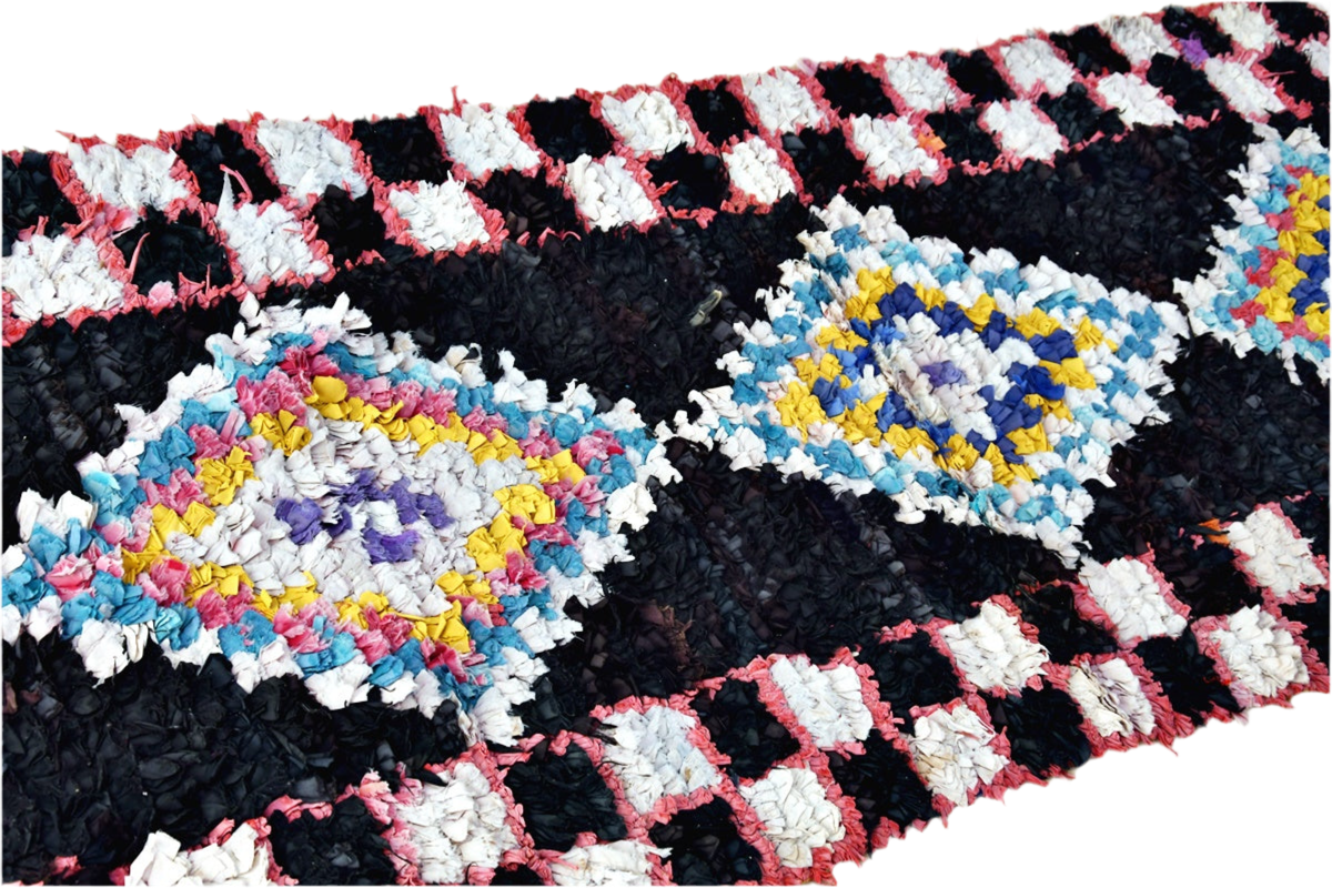 Boucherouit runner rug