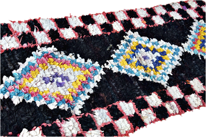 Boucherouit runner rug