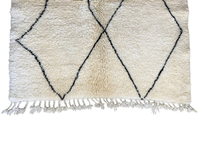 Diamond plush beni ourain rug