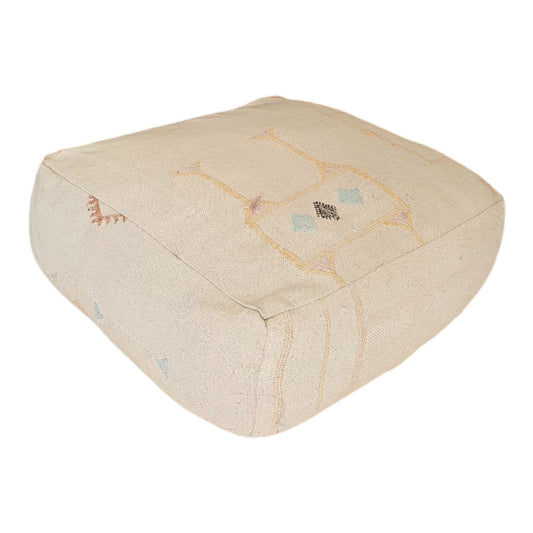 Cactus Silk Floor Cushion Rust Labboho