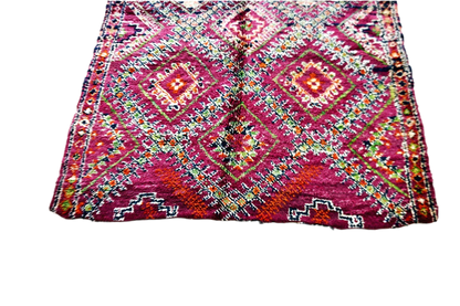 Midcentury Beni Mguild vintage rug