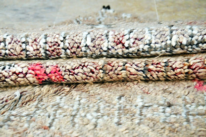 Pastel maarmoucha rug folded