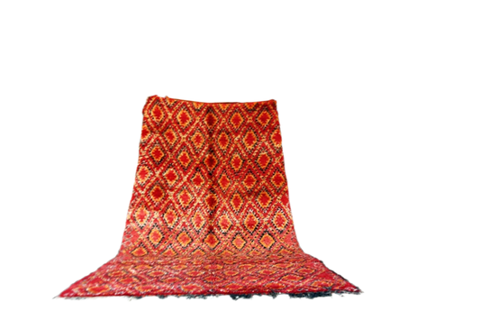 Red orange black beni mguild thick rug masterpiece thick