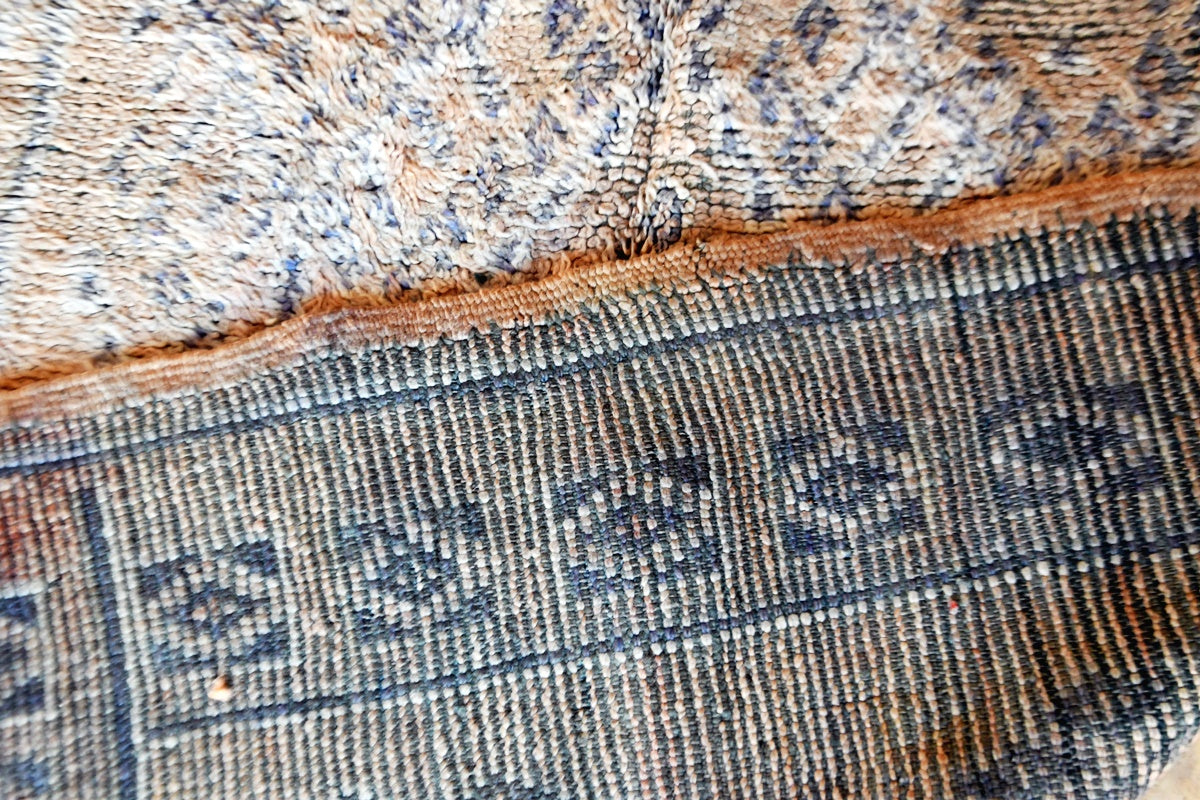 back beige lilac beni mguild rug