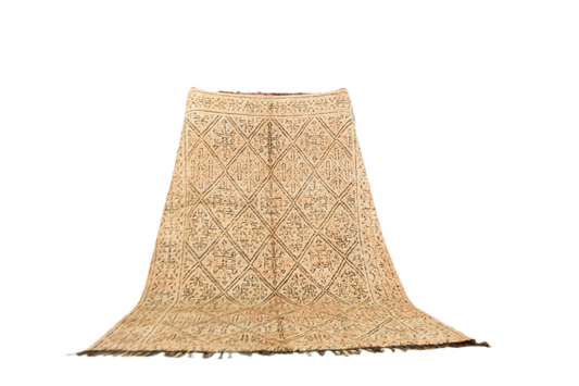 beige greu vintage beni mguild rug morocco masterpiece