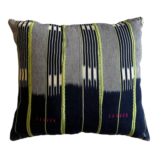 bogolanfini mali indigo housse de coussin Labboho Morocco 