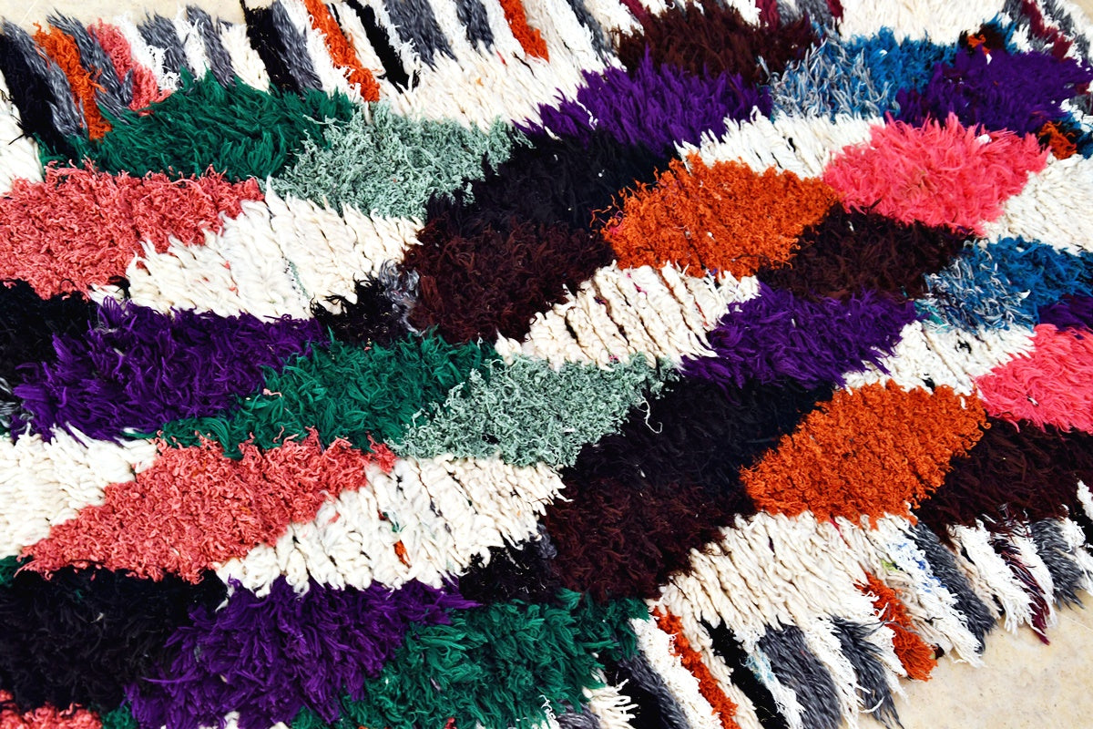 jacquard boucherouite rug