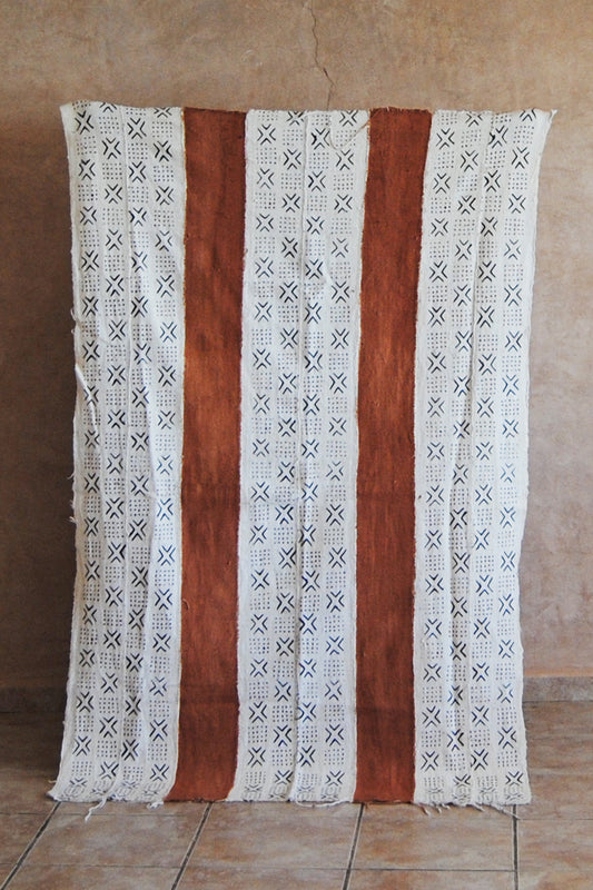 Mali mudcloth fabric bogolonfini segou tribal motif cotton handspun handmade